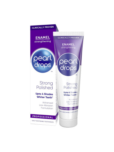 PEARL DROPS Strong Polished Паста За Зъби Специална грижа унисекс 75ml