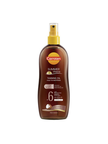 CARROTEN Summer Dreams олио за интензивен тен SPF6 Автобронзант унисекс 200ml