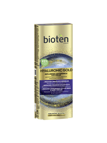 BIOTEN Hyaluronic Gold Дневен крем дамски 15ml