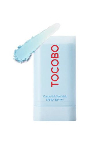 TOCOBO Cotton Soft Sun Stick SPF50+ PA++++ Слънцезащитен продукт дамски 19gr
