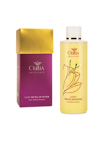CROZIA Light micellar water with Saffron flowers Почистваща вода дамски 200ml