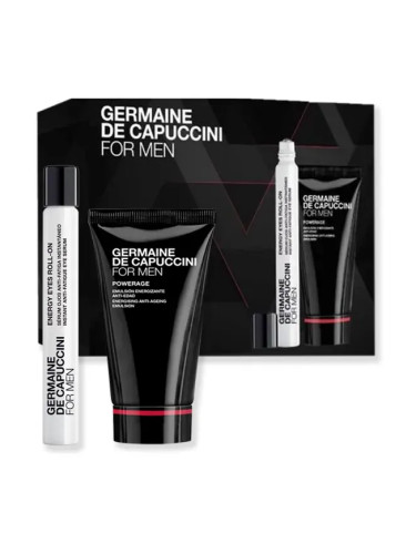 Подаръчен комплект за мъже Germaine De Capuccini For Men Skincare Routine Powerage