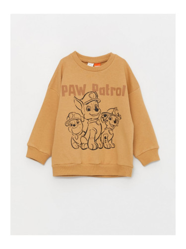LC Waikiki Crew Neck Long Sleeve Paw Patrol Printed Baby Boy Sweatshirt