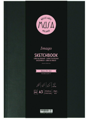 Musa Imago Sketchbook A3 105 g Скицник