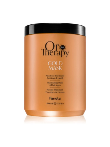 Fanola Oro Therapy Gold Mask маска за коса с 24 каратово злато 1000 мл.