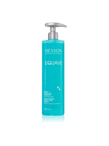 Revlon Professional Equave Detox Micellar Shampoo Мицеларен шампоан с детокс ефект за всички видове коса 485 мл.
