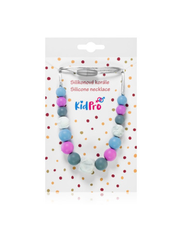 KidPro Silicone Necklace гердан-дъвкалка Grey Mix 1 бр.