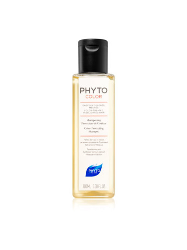 Phyto Color Protecting Shampoo шампоан за запазване на цвета за боядисана коса и коса с кичури 100 мл.