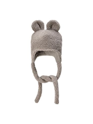 T-TOMI TEDDY Cap Grey шапка 0-3 months (33-36 cm) 1 бр.