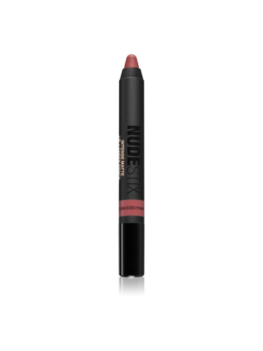 Nudestix Intense Matte универсален молив за устни и скули цвят Sunkissed Pink 2,8 гр.