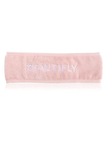 Beautifly Hair Treatment band козметична лента за глава Pink 1 бр.