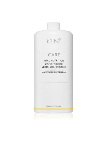 Keune Care Vital Nutrition Conditioner хидратиращ и подхранващ балсам за суха и увредена коса 1000 мл.