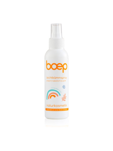 Boep Natural Kids Detangling Spray спрей за по-лесно разресване на косата парфюмиран за деца  150 мл.