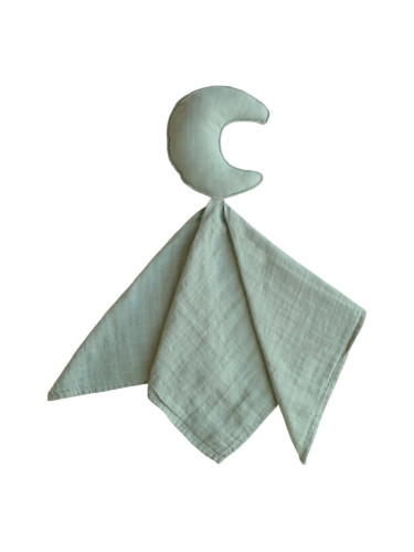 Mushie Lovey Crib Toy Moon играчка за заспиване Green 1 бр.