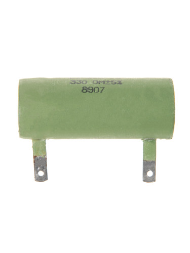 Резистор 330ohm,  25W,  ±5%,  жичен, керамичен