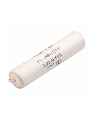 Резистор 750mohm,  10W,  ±5%,  жичен, керамичен