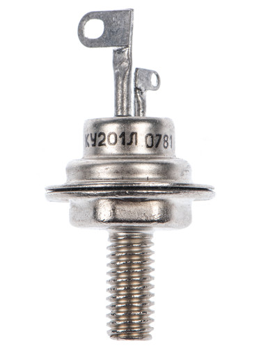 Тиристор КУ201Л, 300V, 2A