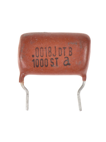 Кондензатор, полипропиленов, ±5%, 1000VDC, 1.8nF, THT