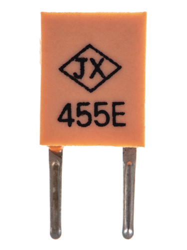 Кварцов резонатор 455.00KHz, THT, PVC