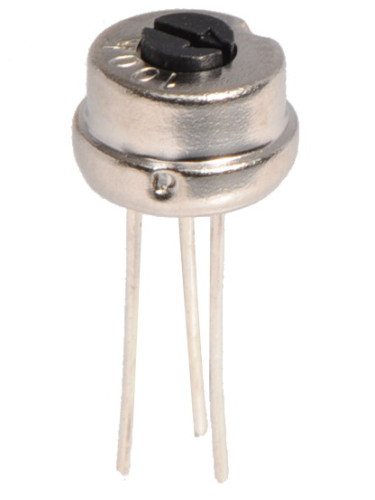 Тример потенциометър 100kOhm, еднооборотен, линеен, THT 14798