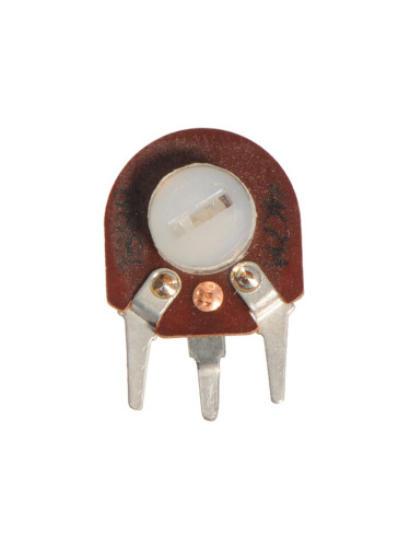 Тример потенциометър 4.7kOhm, еднооборотен, линеен, THT 14769