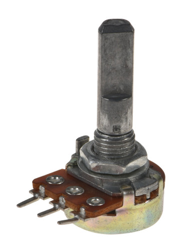 Потенциометър линеен 20kOhm, моно, въглероден 12452