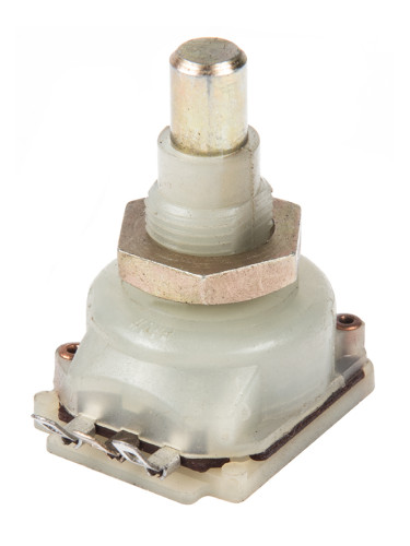 Потенциометър, логаритмичен, 100kOhm, моно, въглероден