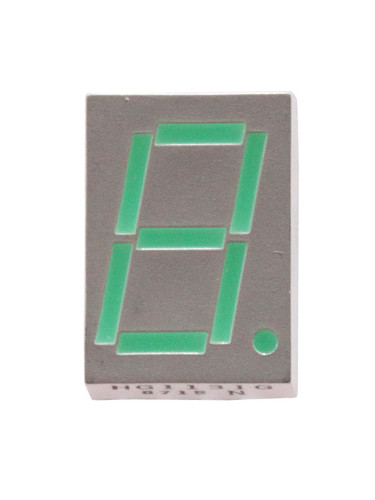 Индикатор HG1131G 7 сегмента h-12mm зелен