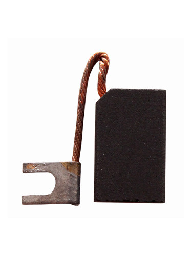 Четка въглено-графитна, E13EKL, 8x20x32 mm, със страничен извод, кабелна обувка тип вилица 6 mm