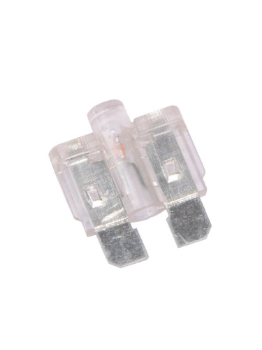 Автомобилен предпазител, ножовиден, 19mm, 25А, 12VDC, UNIVAL, прозрачен