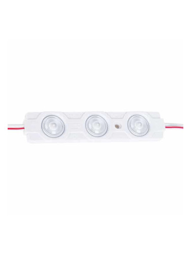 LED модул, 3LED, 1.2W, 12VDC, син, IP67, BS04-00206, Braytron