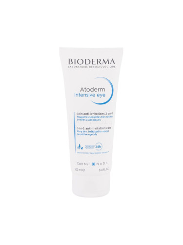 BIODERMA Atoderm Intensive Eye 3-In-1 Anti-Irritation Care Околоочен крем 100 ml увредена кутия