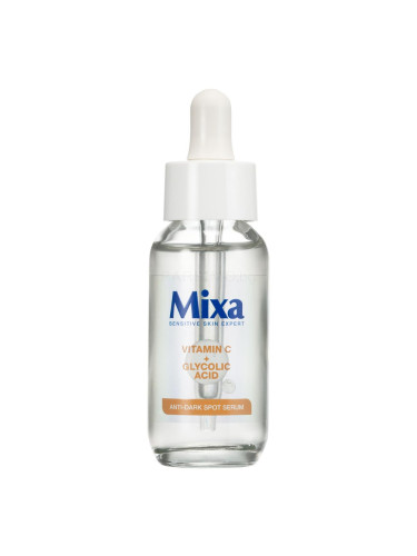 Mixa Vitamin C + Glycolic Acid Anti-Dark Spot Serum Серум за лице за жени 30 ml