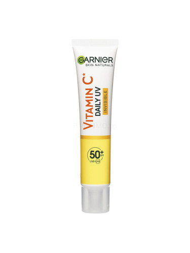Garnier Skin Naturals Vitamin C Daily UV Invisible SPF50+ Дневен крем за лице за жени 40 ml