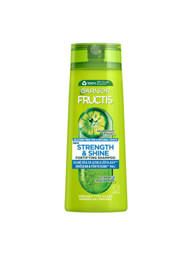 Garnier Fructis Strength & Shine Fortifying Shampoo Шампоан за жени 400 ml