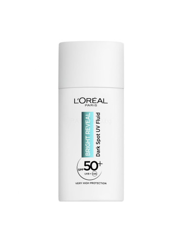 L'Oréal Paris Bright Reveal Dark Spot UV Fluid SPF50+ Дневен крем за лице 50 ml