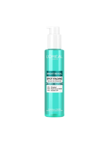 L'Oréal Paris Bright Reveal Spot Fading Serum-In-Cleanser Почистващ гел 150 ml