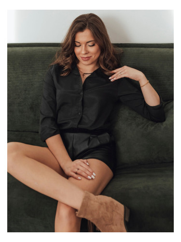 Koszula damska MIRIAM czarna Dstreet