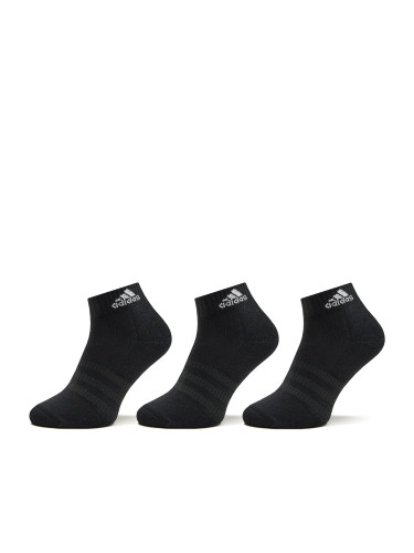 Чорапи къси унисекс adidas Cushioned Sportswear Ankle Socks 3 Pairs IC1277 Черен