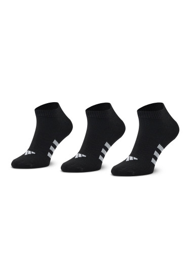 Дълги чорапи unisex adidas Performance Light Low Socks 3 Pairs IC9529 Черен