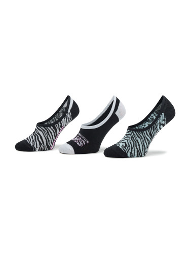 Комплект 3 чифта терлик дамски Vans Zebra Daze Canoodle VN00079YBR51 Цветен