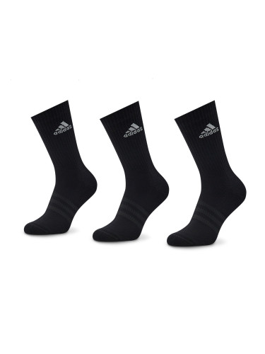 Дълги чорапи unisex adidas Cushioned Crew Socks 3 Pairs IC1310 Черен