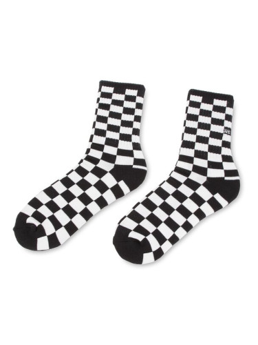 Vans Чорапи дълги мъжки Checkerboard Crew VN0A3H3OHU0 Черен