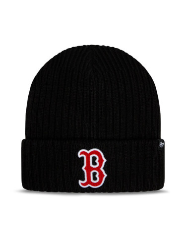47 Brand Шапка MLB Boston Red Sox Thick Cord Logo 47 B-THCCK02ACE-BK Черен