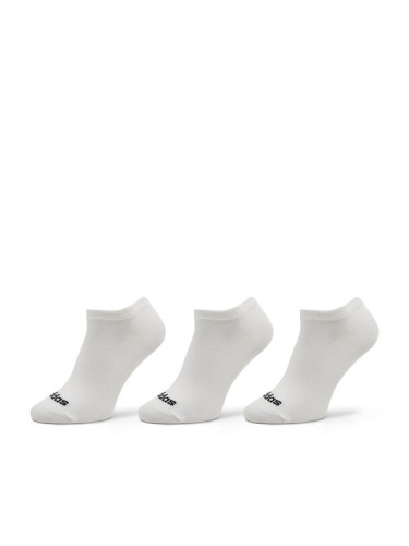 adidas Чорапи тип терлици Thin Linear Low-Cut Socks 3 Pairs HT3447 Бял