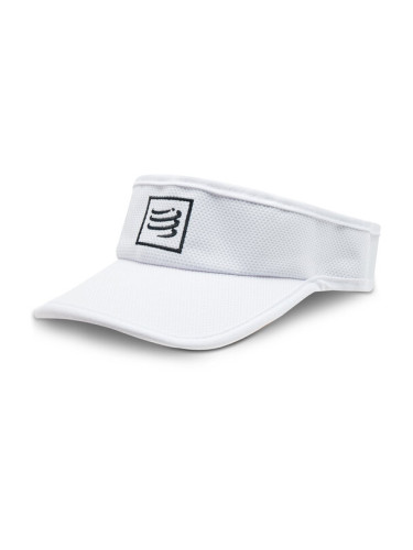 Compressport Козирка Visor CU00054B Бял