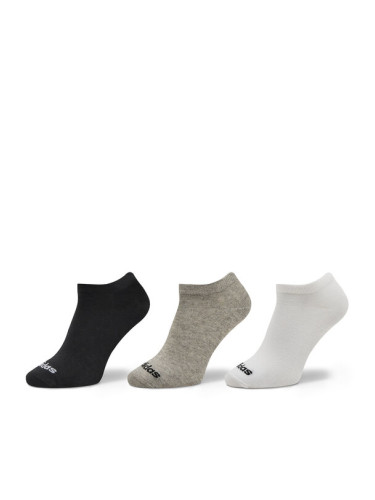 adidas Чорапи тип терлици Thin Linear Low-Cut Socks 3 Pairs IC1300 Сив