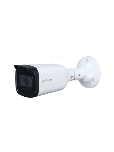 HDCVI камера Dahua HAC-B3A21-Z-2712, насочена "bullet" камера, 2 Mpix(1920x1080@25fps), 2.7-12 mm варифокален обектив, IR осветеност (до 40м), външна IP67