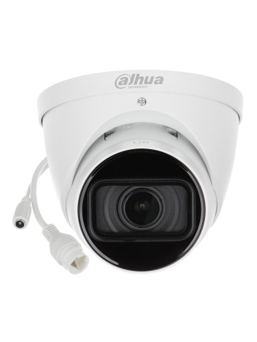 IP камера Dahua IPC-HDW5241T-ZE-27135, куполна камера, 2.1Mpx (1920x1080@25fps), 2.8mm обектив, H.265+/H.265/H.264+/H.264/MJPEG, IR осветленост (до 40м), външна IP67, PoE, RJ-45
