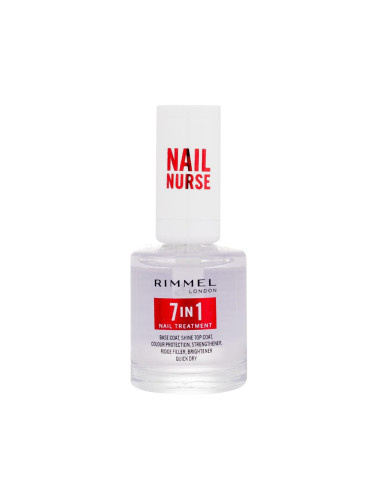 Rimmel London Nail Nurse 7in1 Nail Treatment Лак за нокти за жени 12 ml